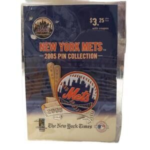 New York Mets 2005 Pin Collection Promo Pin – Sealed